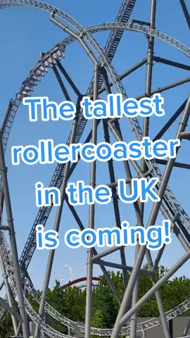 The tallest rollercoaster in the UK is coming to Thorpe Park! Huge thanks to LanceHutch for allowing me to use the footage from his awesome recreation! @ThorpeParkOfficial #thorpepark #rollercoaster #themepark #fyp #rides #exodus #fun #explorepage #viral #viralpost #new #recordbreaking 