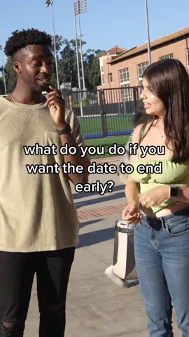 how to tell if someone is trying to leave you on a date 😭 