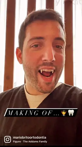 How to make.. vampire teeth 🧛 Dentist style Como fazer .. dentes de vampiro  #Halloween #dentist #dental #dentistlife #ortodontia #invisalign #howto ##comofazer @dentistsofinsta @dentistry_arts @dentistrysociety_ 