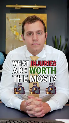 These injuries are typically worth the most. #lawsuit #personalinjury