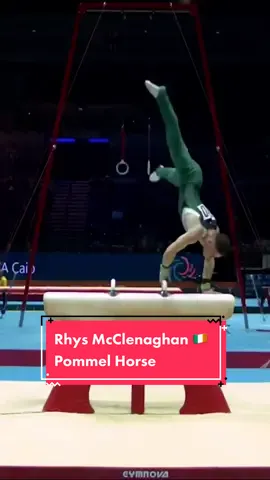 Rhys McClenaghan 🔝 qualifier Pommel Horse #ARTWorlds2022 #WGC2022 #OlympicQualifiers #RoadToParis2024 #FYP @Gymnastics Ireland 