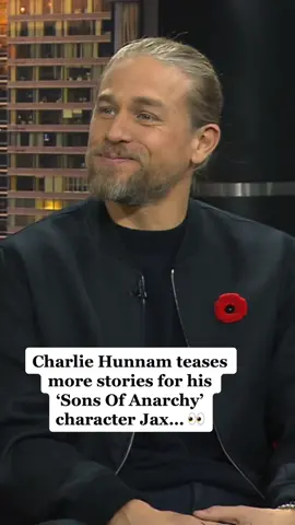 Are you ready for more ‘Sons Of Anarchy?’ 😱 Charlie Hunnam is! Charlie dove into his thoughts on more Jax stories while speaking to us about his new Apple TV+ series ‘Shantaram’ #charliehunnam #charliehunnamedit #sonsofanarchy #jaxteller #shantaram 