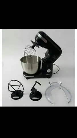 TURBO MIXER GRANDE EHM 9595 - TURBO GRANDE MIXER ROTI EHM9595 - WARNA HITAM - Mangkuk stainless steel Berkapasitas besar 5L - Dengan mangkuk yang besar mampu mencampur adonan lebih banyak - Tombol pengunci dudukan dan pengaduk - Tombol pengunci untuk melepaskan pencampur pada dudukannya - 7 tingkat kecepatan (Speed 1 - 7) - 7 kecepatan pencampuran untuk pencapaian hasil yang maksimal - Aksesories pengocok telor dan pengaduk adonan Pengaduk adonan dilapisi alumunium dan pengocok dari stainless steel yang dapat diganti-ganti dengan mudah - 3 macam pengaduk Whisk: untuk telor, krim, saus, mayonais, kue, telur putih dll Beater: untuk mengaduk mentega atau adonan kue, kue kering dll Dough: untuk mengaduk sekaligus menguleni adonan berat seperti yeast dought, roti, donat, bakpao dll - Dilengkapi Penutup mangkuk mencegah isi agar tidak mucrat Daya listrik 600 Watt Voltase 220-240V ~ 50- 60Hz Garansi resmi Turbo Indonesia selama 3 tahun, berlaku untuk servis dan motor mixer