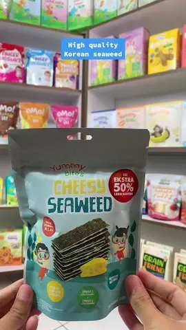 Sudah coba Yummy Bites Cheesy Seaweed belum Bun ? Kalau sudah, coba direview di kolom komentar dong bun😄 #yummybites #snackyummybites #snackmpasi 