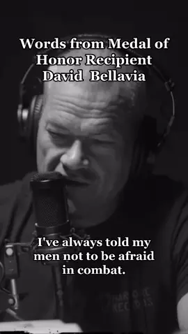 We cannot let fear dictate us. Powerful words by Medal of Honor Recipient, David Bellavia, from his new book “Remember the Ramrods”. Listen to Jocko Podcast 357 now. 