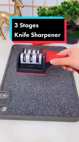 3 Stages Knife Sharpener   #household #homeliving #tiktokmalaysia #tiktokshop #kitchen #kitchenware #dapur #alatdapur #fyp #fypシ  #stainlesssteel #knifesharpener #sharpener  #sharpeningstone #sharpeningstones #pengasahpisau #sharpeningtools 