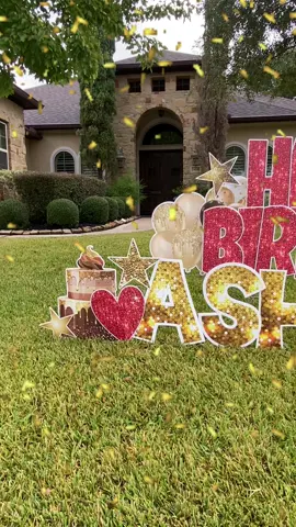 ✨✨Happy Birthday beautiful Ashley!! Feliz cumpleaños hermosa Ashley!!✨✨  #specialmomentsyardsigns #yardsignshouston #yardsigns #birthdaycelebration #birthdaydecoration #birthdaysurprise #itsmybirthday #happybirthday #celebration #celebrationdecor #celebrationdecorations #houstontx #houstondecorations #houstoneventsplanner #houstonpartydecorator #houstonpartyplanner #houstonpartyrentals #houstonpartyrental  #felizcumpleaños #fiesta #mujeresemprendedoras #supportsmallbusiness #SmallBusiness #entrepreneurwoman #withgodallthingsarepossible #houstoncommunity #houston_commulnity #houston_community_  #houstontexas