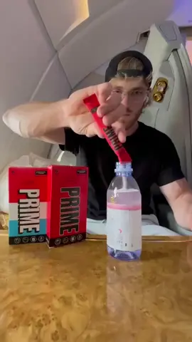 Drinking PRIME Even In The Sky✈️ #drinkprime #PRIME 
