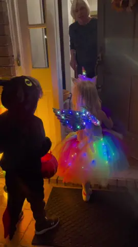 Jovie walking into people’s houses while Trick-or-Treating 😅 #halloween #toddlersoftiktok #foryou 