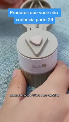 Estojo de comprimido multifuncional de remédio 3 em 1 #util #viraltiktok #viralvideo #viral #multifuncional #remedio #saude 