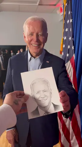 It was an absolute honor and a dream come true to draw President Joe Biden! I encourage everyone to make your voice heard and vote on November 8th. Go to  http://bit.ly/devon-vote  for voting information. (or click the link in my bio)