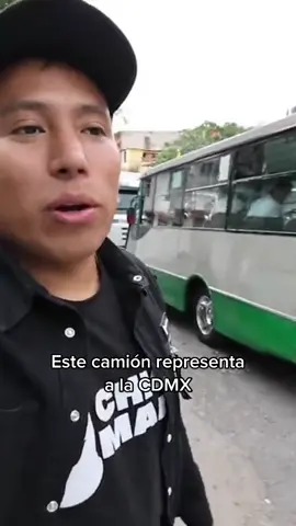Este camión representa a la cdmx #yulay #mexico #transporte 