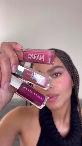 @fentybeauty this holiday trio😍 Fenty Glow will always be my fav, but the Fuchsia Flex is fun✨ #gifted #fentybeauty #fentyface  #fentyberryholiday #glossyposse #glossbomb #glossbombheat #glossbombcream 