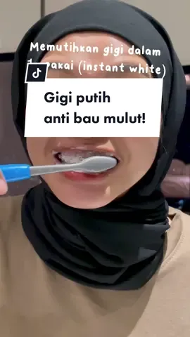 Anti gigi kuning & bau mulut😍#gosmile #toothpaste #mouthspray @GoSmile  