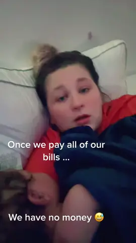 Once our bills are paid we broke 😅😅#bills  #money #funny #fyp 