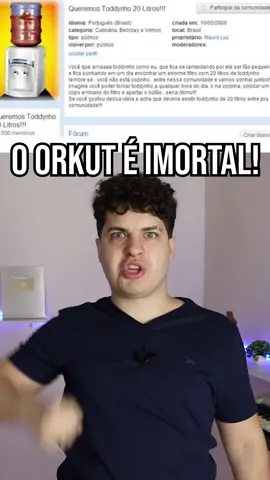 ORKUT É VIDA #curiosidades #orkut #comedia #divertido #social