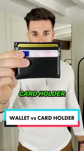 It’s time to change your OLD WALLET. Switch to a cool CARD HOLDER👍🏼 Do you agree with me?? #menaccessories #menwallet #cardholder #styletipsformen 