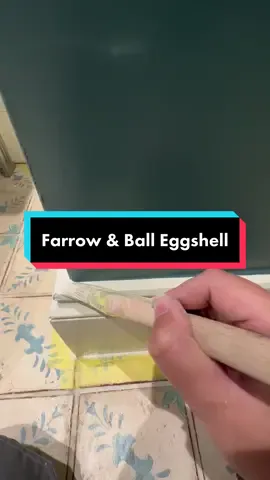 Farrow and Ball Eggshell 😍 #farrowandball #paint #decorator #roomtransformation #foryoupage #OlsaSüperOlur 