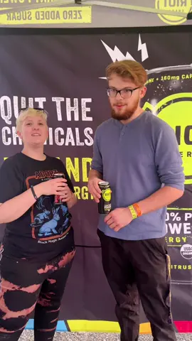 Got hang with some VIP attendees you know I had to get Riot Taste Test at Mischievious 2022 #riottastetest #drinkriot #riot #energydrink #plantbased  