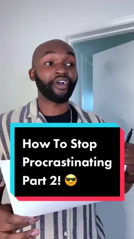 Simple Way To Stop Procrastinating Part 2! 😎 (Thoughts?) #TikTokTaughtMe #productivity #procrastination #joshosays 