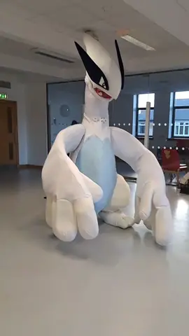 Lugia!! I'm so pleased to finally show you this build. If people want, I'll post a video showing how I made him!  I gained inspiration and/or advice from cosplayers Roderecosplay, Willowcreative, Wexylex,  Kazulgfox, littleJem and Rexy-Studio who are all such talented cosplayers. Check out their accounts to see their stunning work!  I'll forever be grateful to Roderecosplay (on Instagram!) for teaching me so much about mascot suits! I'd have never finished Lugia without him. Thanks so much friend!!  #lugia #lugiacosplay #pokemon 