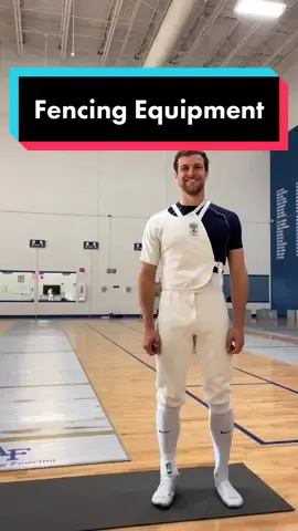 How to get suited up to fence epee! 😁 #fyp #educationalvideo #fencing #athlete #epee #fencingtiktok #training 