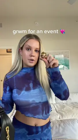 grwm for an event xo #grwm #outfitideas #outfitinspo #OOTD #stylingoutfits #influencerevent #microinfluencer 