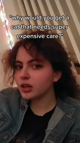 but now we're bonded and I'd rather eat ramen forever than give her up so