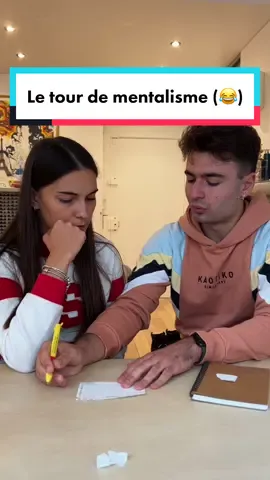 Vous avez compris comment j’ai fait?? 😂👉💬 @spectracious #magie #challenge #couplegoals #humour #drole #blague