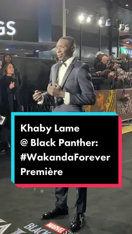 @khaby.lame 🖤🙅‍♂️ WAKANDA FOREVER  #BlackPanther #MarvelTok #MarvelItalia #WakandaForever #KhabyLame #Show #Movies #CinemaTok #Premiere