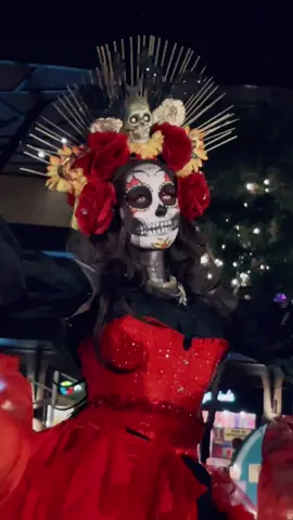 Catrina ..#mexico #travel #catrina #traditional #mexican #mexicanturism #turismo #tradiciones #diademuertos #dayofthedead #costume #makeup #skull #sugarskull #dance #parade 