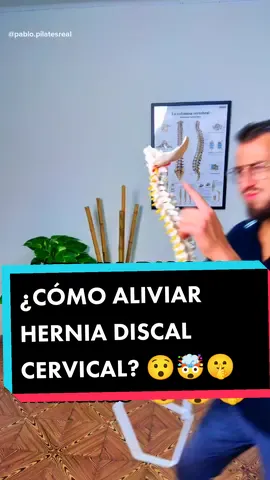 HERNIA DISCAL CERVICAL? haz esto todas tus mañanas para liberar tu trapecio superior y tus esternocleidomastoideos  intenta realizar una respiración diafragmática para saturar aún menos esta musculatura y conseguir así, una liberación mayor #dolordecuello #dolorcervical #rectificacioncervical #Fitness #pilatesterapeutico #artrosis #HERNIADISCAL #HERNIACERVICAL