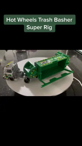 Hot Wheels Trash Basher Super Rig. #hotwheels #hotwheelstrack #hotwheelscollections #hotwheelscollector #hotwheelsdaily #hoteheelscars #toy #toys #diecast #diecastracing #hotwheelsrace #toyphotography #hotwheelsmonstertrucks #matchbox #matchboxcars #cartok #monsterjam #monstertruck #racecar #mattel #trash #garbage #garbagetruck 