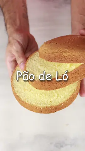 Pão de Ló - Fácil e rápido! #BasesDaConfeitaria #receita #paodelo #massadebolo 