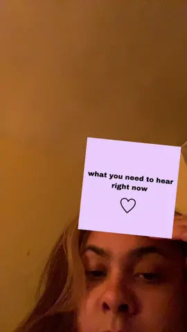 I did need to hear this…