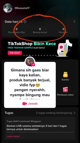 #jawaban untuk @temanshopping.id 0 0, ada yg sama guys ? 😂 Saling support yuk, mana nih pejuang FLKS #flks #flksyaguys🥰biarrame🥰 #supportflks #flksyuksalingsupport #flks🔥 