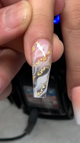 Marble white crystal clear 🔥 Mr satchel #nails #nailss #nailsss #fyp #nailsday #nailday #nailsalon #nailsvideotutorial #nailskhmer #lhm9a🙂 #nailskhm❤️ #cambod #cambodia 