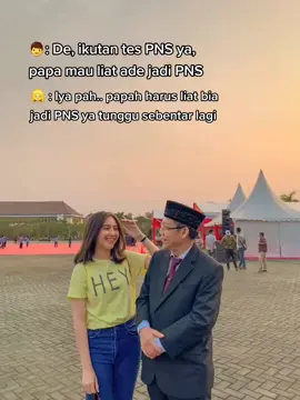 Pah, aku udah penuhi keinginan papa.. semoga papa bahagia disana lihat aku disini. 🥰 #bawalahcintaku 