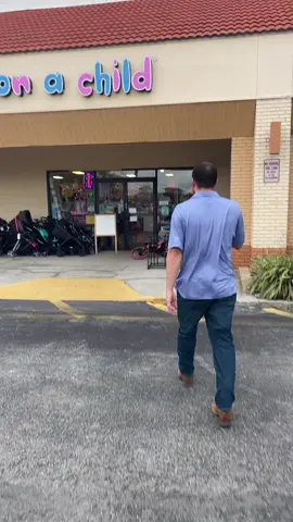 First time at Once Upon a Child to shop for our baby girl 💖 Joe was so excited about the FSU clothes 🥹 30 weeks today! #pregnancyupdate #onceuponachild 