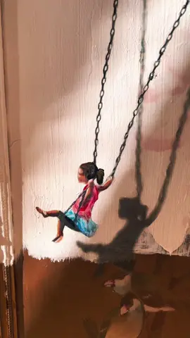 Art is a beautiful Place ⭐️  #art #artistsoftiktok #artwork #painting #canvaspainting #create #golsagolchini #sunlight #peace #beauty #swing #arte #artcollector #new #artonline #art_ #contemporaryart #mixedmedia 