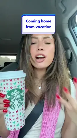 Who else needs a vacation after a vacation? #motherhoodbelike #motherhoodunfiltered #holidaytiktok #coffeemom #starbucksdrinks #motherhoodunplugged 