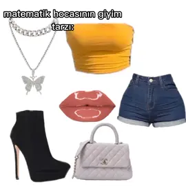 #matematik #hocasının #giyim #tarzı #kolye #ayakkabı #tişört #dudak #çanta #pantolon #lunalush 