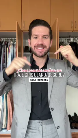 ¿Que camisas combina con TRAJE GRIS CLARO/OSCURO? Para Hombres #camisa #camisas #traje #trajeazul #trajenegro #trajecompleto #vestir #maneras #formas #modamasculina #estilo #estilomasculino #modayestilo 