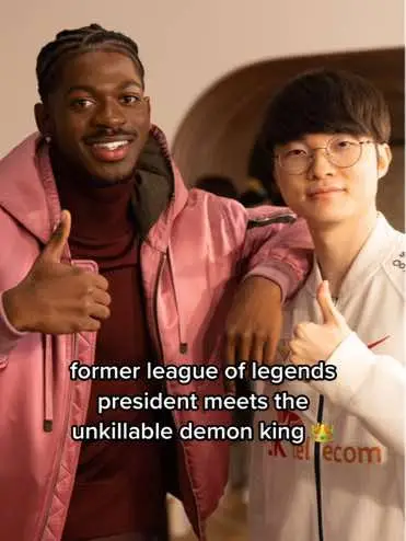@lilnasx 🤝 Faker