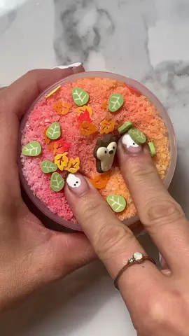 Lead Me Alone 🍂🐿 from @cinnacrewslimes So a cute snowfizz slime! #slime #asmr #snowfizz 