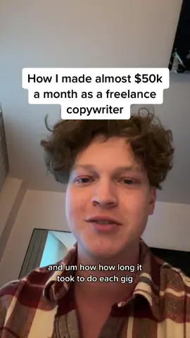 How much I made as a freelance copywriter at my peak in 2021. If you’re curious why I can write so fast it’s just because it’s all formulas and I’m kind of a natural. I have proof that I worked at literally all of these companies so don’t say it’s fake cuz it ain’t baby. Btw, working at an agency as a copywriter is not nearly as crazy as you think. It’s not that hectic. The only thing that sucks is revisions which were few and far between for me. You can work for like 4 agencies that are small and don’t have a ton of work for you, take $3k per month from each of them, and never have to stress again. Job security SON. Let me know if u have questions. #fyp #freelancing #copywriting #makemoneyonline #millionairemindset #financialfreedom #sidehustle #workfromhome 