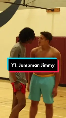 YouTube: Jumpman Jimmy (4.9k subs) / Link in bio for full vid! 🔥 #basketball #NBA #hoops #dunk 
