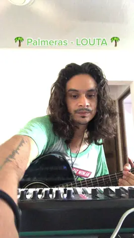 Domingo de Lluvia y gozadera con este temazo que acabo de descubrir “Palmeras “ de Louta , a guitarra acústica y medio improvisadito en modo Domingo de flojera .         Que felicidad me da encontrar música nueva 😍😍     Si tienen música en este plan porfa envíenme canciones que siempre viene bien descubrir gente haciendo música 🙂.    #louta #cover #acousticcovers #acousticguitar #acoustic #livemusic #guitarcover #guitarrayvoz #fender #violao #fingerstyle 