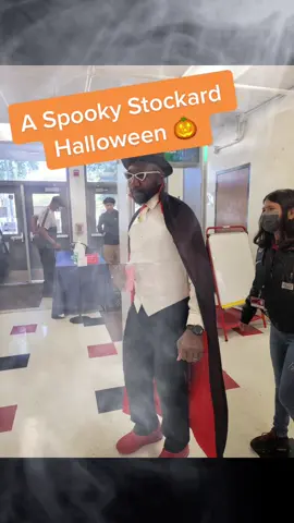 A Spooky Stockard Halloween! 🎃 Our staff were tasked with working as a team and dressing up on Halloween. #teachersoftiktok #principalsoftiktok #teachersrock 