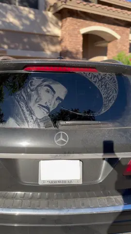 Dusty windshield Chente ☝🏼 #vicentefernández  #chente #robtheoriginal #dustart 